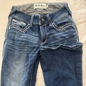 Ariat Women's Blue Two-Tone Skinny Jeans